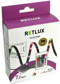 LED Retlux RLS 102 taśma ze złączem USB RGB, 2 x 50 cm