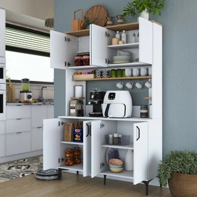 Szafa Jevy Walnut and White