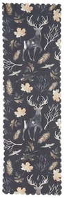 Zestaw 4 świątecznych poszewek na poduszki i bieżnika Minimalist Cushion Covers Christmas Forest