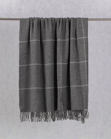 Pled Zelandia 140x200cm check grey