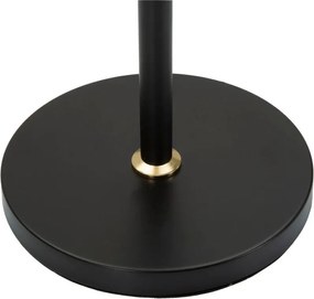 Lampa stojąca w czarno-złotym kolorze (wysokość 172 cm) Closy – Mauro Ferretti