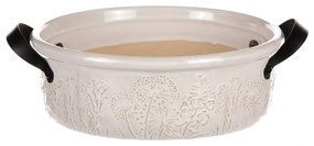 Osłonka na kwiaty  Flores, 29 x 8 x 24 cm, ceramika