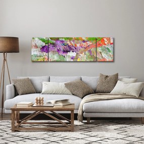Obraz abstrakcji - malarstwo (170x50 cm)