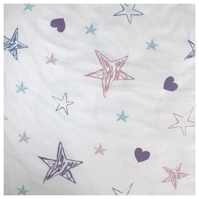 Bawełniana jednoosobowa pościel dziecięca 140x200 cm Lilo and Stitch "Heart" – Jerry Fabrics