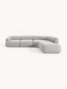 Narożna sofa modułowa Bouclé Sofia (4-osobowa)