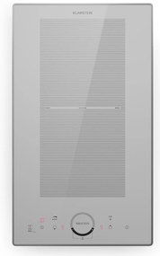 Klarstein Delicatessa Prime 30cm Płyta Indukcyjna 2 Strefy Gotowania Biały