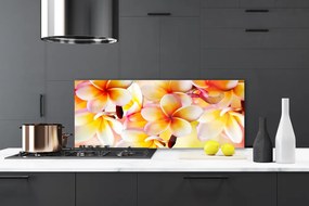 Panel Szklany Klasyczna Elegancja Kwiatów