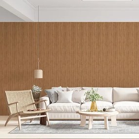 Ryflowane Panele Ścienne Dąb Naturalny B1-S95