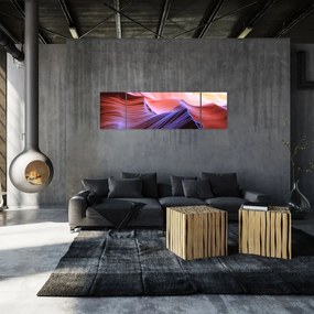 Obraz - kolorowy piasek (170x50 cm)