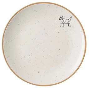Orion Ceramiczny talerz deserowy Farmhouse dog ,śr. 19,5 cm