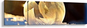 Obraz zamrożonej bańki (170x50 cm)