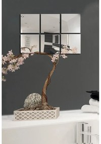 Lustra 6 szt. ścienne 10x10 cm – MSV