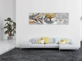 Obraz - Kolaż (170x50 cm)
