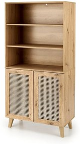 Półotwarty regał w stylu rustykalnym - Vobo 8X