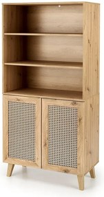 Regał półotwarty w stylu rustykalnym L3-W10