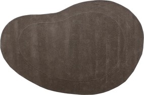 Dywan tuftowany organiczny 100% wełna - 160 x 220 cm - Szary - 2200g/m² - PRIOLA