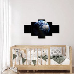 Obraz planety Ziemia (125x70 cm)