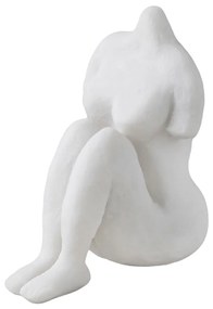 Figurka z żywicy polimerowej (wysokość 14 cm) Sitting Woman – Mette Ditmer Denmark