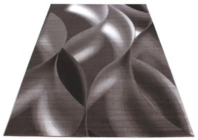 Dywan nowoczesny Plus Wstęgi brązowy 280 cm x 370 cm