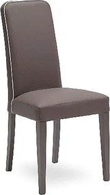 Anita - Krzesło ze skóry ekologicznej w kolorze beżowym, 2 szt.