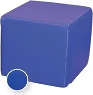 Piankowa pufa przedszkolna Kiddo kwadrat, wysokość 35 cm