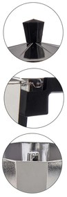 Kawiarka aluminiowa ARCO na 3 espresso, 150 ml