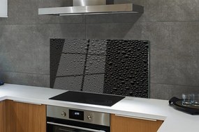 Szklany Panel Krople woda rosa