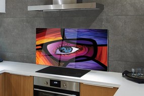 Panel nad Blat Kuchenny Artystyczna Wizja Oka