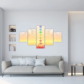 Obraz - Czakry (125x70 cm)