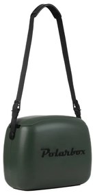 Ciemnozielony pojemnik chłodzący 6 l Classic Black – Polarbox