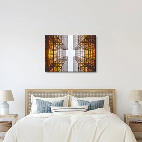 Obraz drapaczy chmur (70x50 cm)