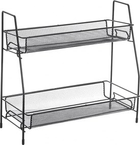 Organizer do kuchni TALORO 31x32,5 cm, czarny