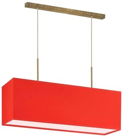 Lampa wisząca do jadalni na złotym stelażu - C4-P94