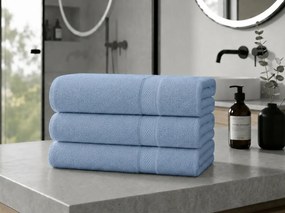 Ręcznik CLARYSSE ELEGANCE 60x110 cm niebieski, 100% bawełna