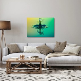 Obraz kropli wody (70x50 cm)