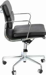 Fotel biurowy CH2171T skóra chrom