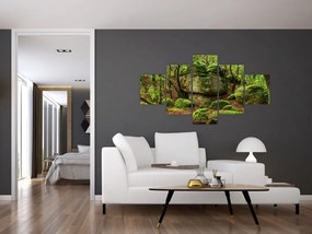 Obraz magicznego lasu (125x70 cm)