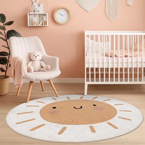 Dywan dziecięcy odpowiedni do prania ø120 cm Sunny World – Mila Home