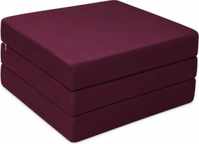 Materac 180/60 + Torba składany turystyczny tkanina Welur : Kolor tkaniny - VELVET - MG02, Rozmiar - 180/60/6, Typ tkaniny - Velvet