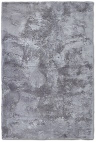 Dywan Cosy Shaggy Szary Elle Decoration – miękki, wysoki włos 80 cm x 150 cm Certyfikat Oeko-Tex