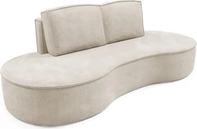 Sofa MOLLY z funkcja spania i pojemnikiem BEŻOWY CURIO 09