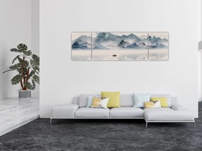 Obraz - Dolina Gór Błękitnych (170x50 cm)