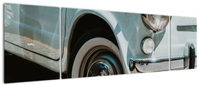 Obraz - Fiat retro samochód (170x50 cm)