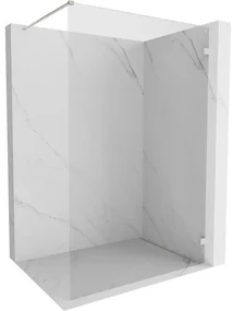 Mexen Lunar ścianka prysznicowa Walk-in prawa 90 x 200 cm, transparent 8 mm, nikiel szczotkowany - 830-090-000-97-00-P