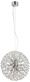 Lampa wisząca w kolorze srebra ø 50 cm Bolid – Markslöjd