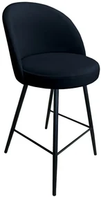 Hoker niski TANEW VELVET czarny ATOS