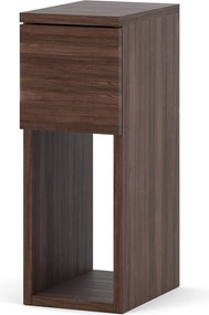 Szafka Nocna Dąb Wenge 1 Szuflada 20 cm Stolik Nakastlik Do Sypialni