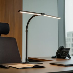 Lampa LED na biurko ALVARO, podstawa, pilot zdalnego sterowania