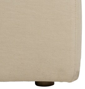 Beżowa lniana sofa 212 cm – Ixia