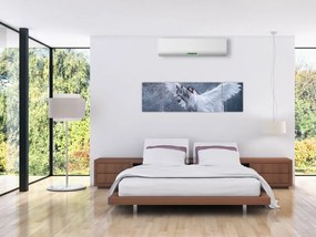Obraz dziewczyny na jednorożcu (170x50 cm)